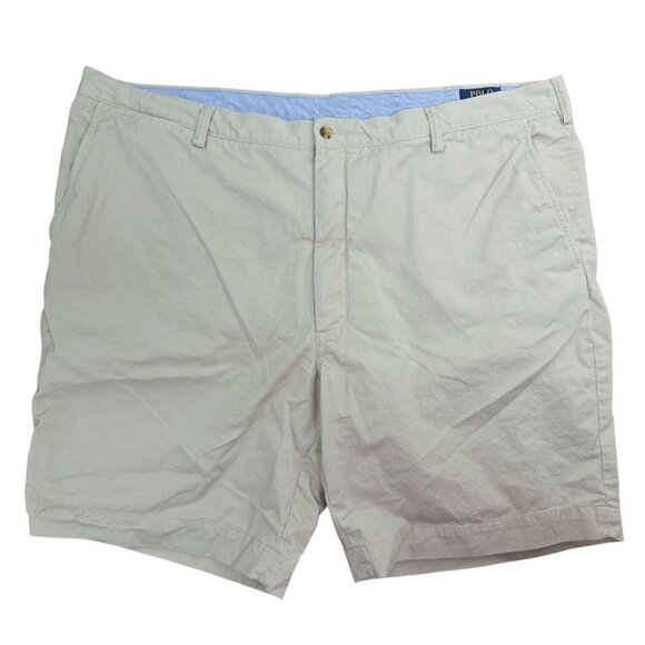 Polo Ralph Lauren Mens Stretch Chino Classic Fit Beige Shorts 46B - Picture 1 of 7